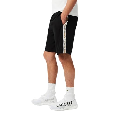 Lacoste Men's Sport Logo Stripe Shorts2