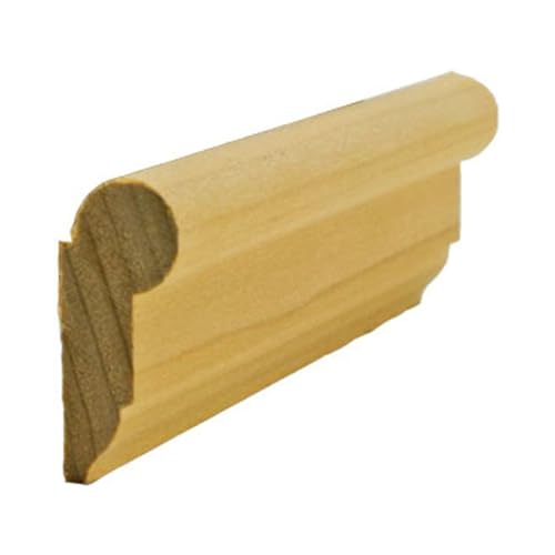 EWPC11 Picture Hanging Rail 1-5/8 Tall x 11/16 Moulding. Unfinished Poplar 94