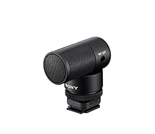 HIGH QUALITY SOUND RECORDING: Enjoy clear voice recording and the reduction of unwanted noise. This Sony microphone delivers high-quality audio, perfect for selfie shooting. FRONTAL SOUND COLLECTION: The compact mic can suppress ambient sound and emp...