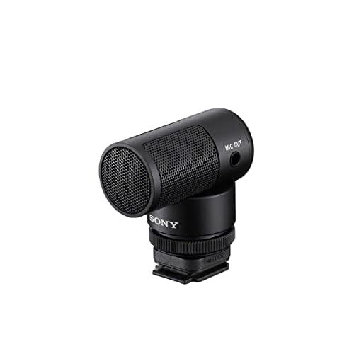 Sony ECM-G1 Shotgun-Mikrofon (Batterie- und kabellos), schwarz