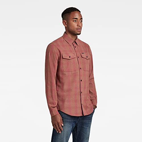 G-STAR RAW Herren Marine Slim Hemd – Ansicht 2