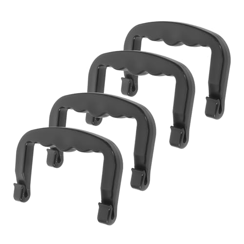 BCOATH 4Pcs Durable Plastic Cage Handles for Easy Lifting Replacement Handles for Pet Carriers Birdcages and Animal Cages Smooth Surface Comfortable to Install