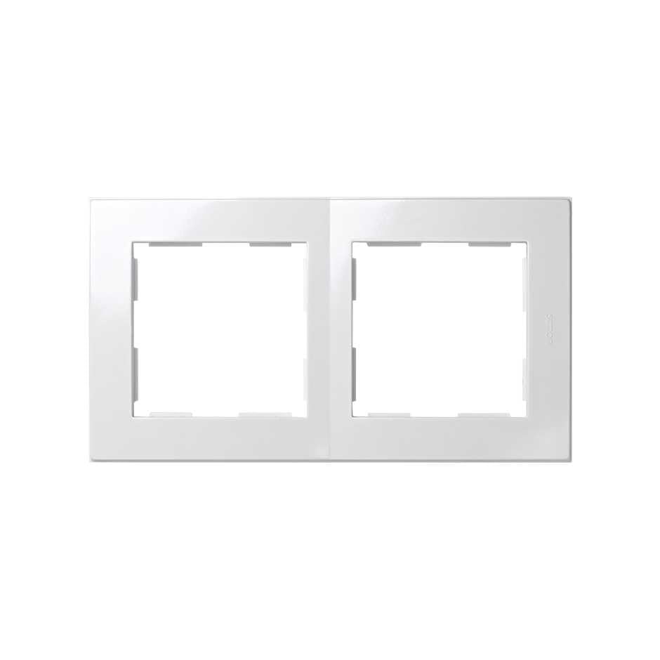 Simon 28620-30 placa de pared y cubierta de interruptor Blanco
