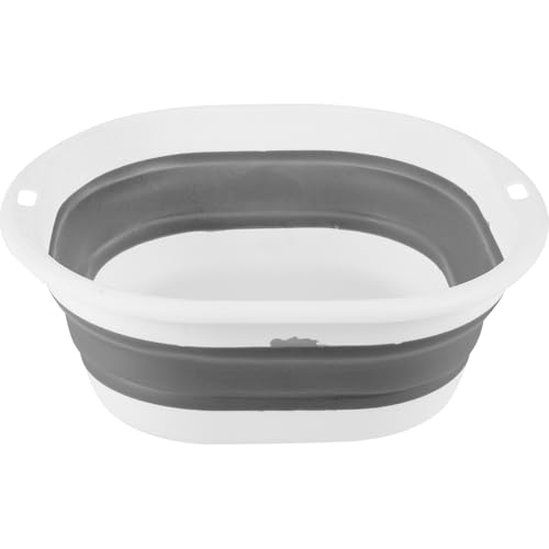 MAJORMENCH Portable Foldable Face Washing Basin Thickened Design for Travel Camping Kitchen Use with Wall Hook Lightweight and Space-Saving Washbasin for Face Hands Feet Cleaning