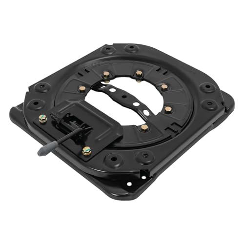 Aupitolt Heavy Duty Seat Swivel Base, 4 Way Locking Car Seat Base, 360 Degree Rotatable 3.0mm Steel Plate Swivel Seat Base, 130kg Load Stool Swivel Plate Replacement for RV Van Camper Boat Truck Bus
