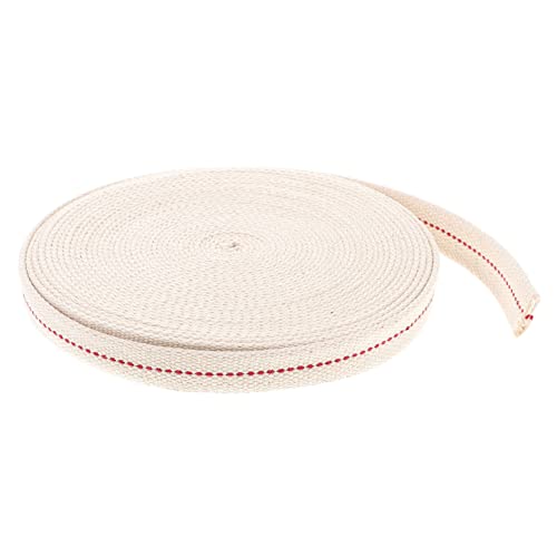 HOOTNEE 10m Cotton Wicks for Oil Lamps Paraffin Oil Lamp Replacement Wicks Ensure Bright Flame and Long
