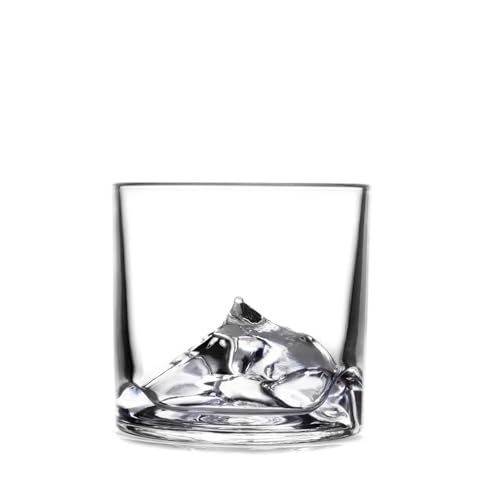 image for LIITON Heavy Crystal Whiskey Glasses Gift Set, Thick Freezable Bourbon