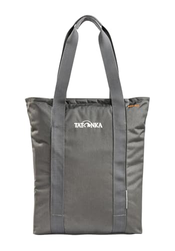 Tatonka 1631 Rucksacktasche Grip Bag 13l - Tasche mit verstaubaren Rucksackträgern und Laptopfach - als Tasche oder Rucksack verwendbar - 13 Liter (titan grey)