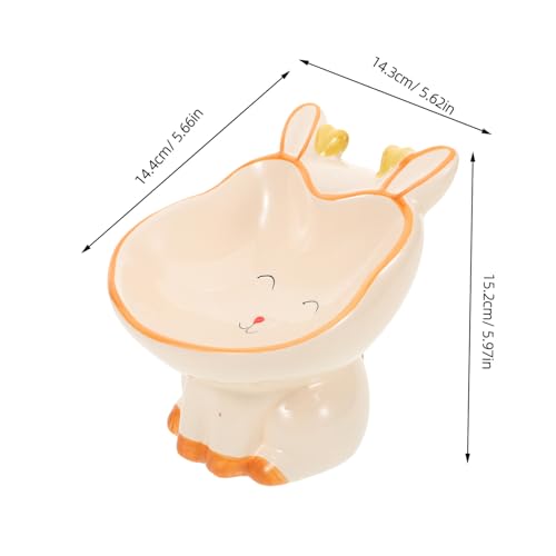 Abreuvoir incliné pour nourriture et eau : confort digestif chat
