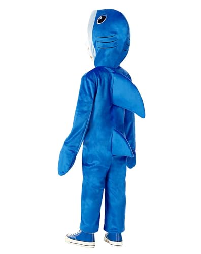 Disfraz de tiburón para niño pequeño talla 3T-4T miniatura 2
