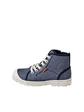 vertbaudet schuhe Decksohle: Textil VERTBAUDET Turnschuhe, Segeltuch, für Kinder, gekerbte Sohle, Jeans-Blau, 36 EU