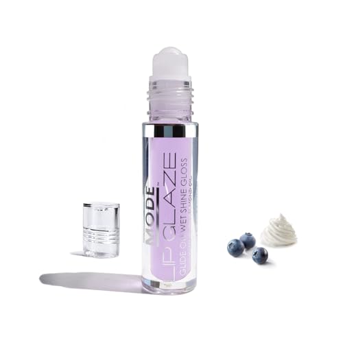MODE Lip Glaze Flavored Lip Gloss BLUEBERRY CREAM Delicious Yummy