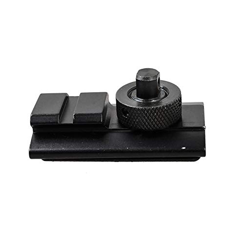ACEXIER Tactical Airsoft Fucile Caccia Tiro Bipiede Weaver Rail Sling Stud Girevole Picatinny Slot Adapter Adattatore bipiede 20mm
