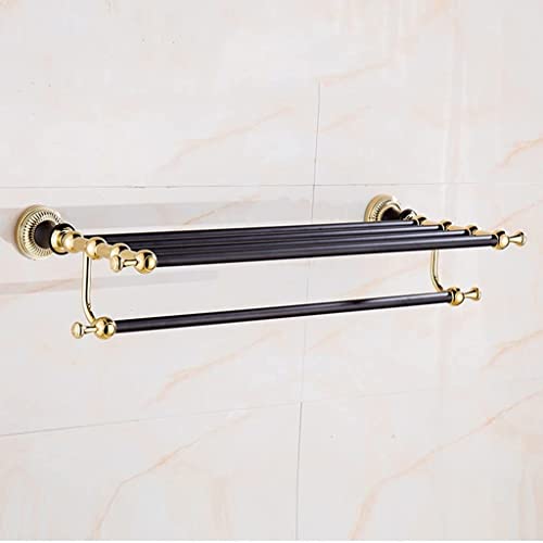 Support de rangement en métal pour serviette : créez une décoration de salle de bain moderne - 5
