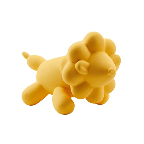 Outward Hound by Charming Pet Latex Rubber Balloon Lion Squeaky Dog Toy, Large