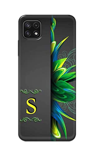 Image of Name II Initial II Letter Alphabet S Hard Back Case Cover for Samsung Galaxy A22 5G, A22s 5G Back Cover -(J5) VNS2222