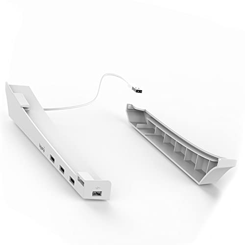 DAGIJIRD Suporte de armazenamento horizontal para console PS5