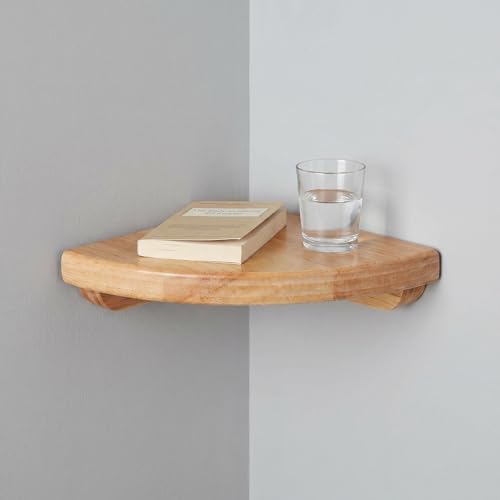 Étagère d'angle murale pour optimiser les petits espaces de 24cm - 7