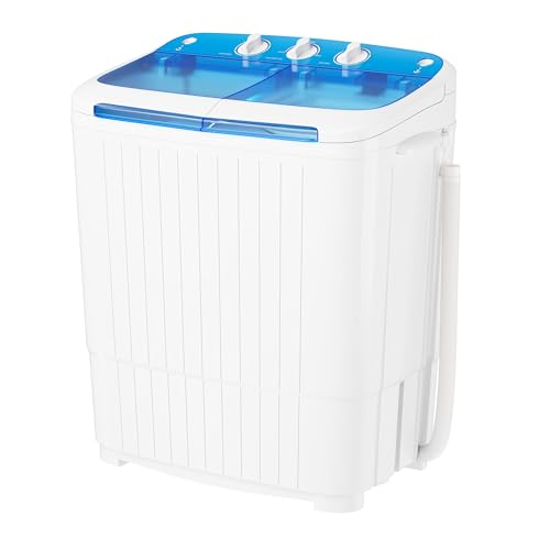 Patiomore Portable Washing Machine, 12 lbs Mini Washer and Spin