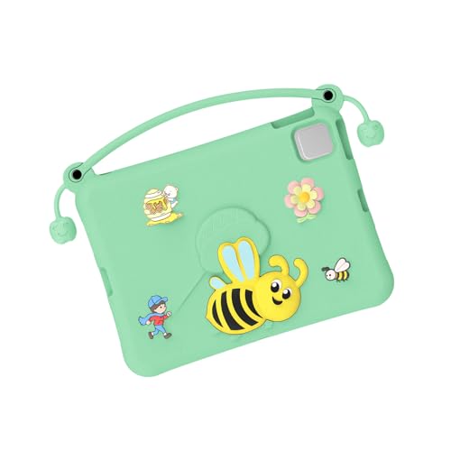 Funda para iPad Pro 11 a prueba de golpes con soporte integrado de EVA cian claro 3