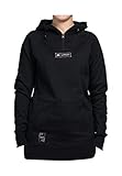coline ropa 2018 Logotipo bordado en el pecho L1 Colina W Hoody ´21 - Sudadera con Capucha para Mujer, Mujer, Sudadera con Capucha, 1211-874115, Negro , Small