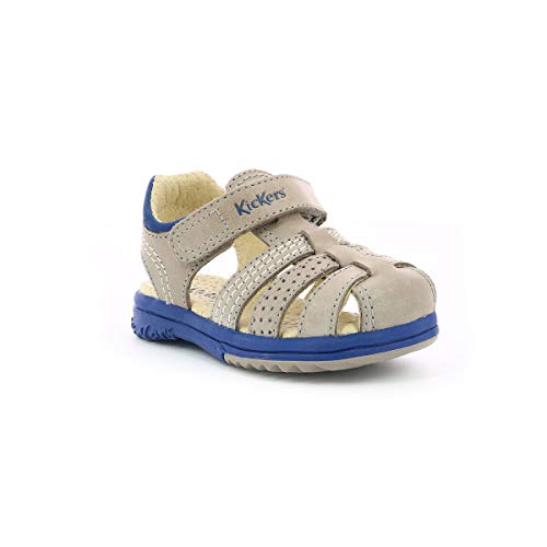 Kickers Platinium, Sandali, Camel, 31 Eu - 6