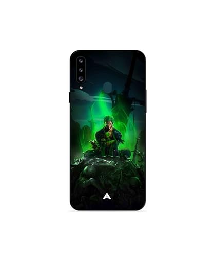Image of Premium Anime 1 Case for Samsung Galaxy A70 (Glossy Finish) Soft-Touch Metal TPU Back Cover, Shockproof, Designer, Aesthetic Mobile Phone Case