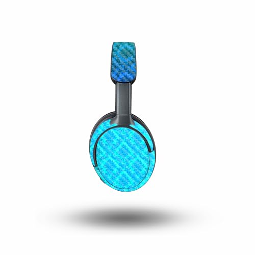 Image of MightySkins Carbon Fiber Skin Compatible with Bose QuietComfort Ultra - Blue Vintage | Protective, Durable Textured Carbon Fiber Finish | Easy to Apply
