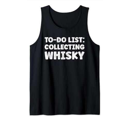 Funny Collecting Whisky Citations Eau distillée Débardeur