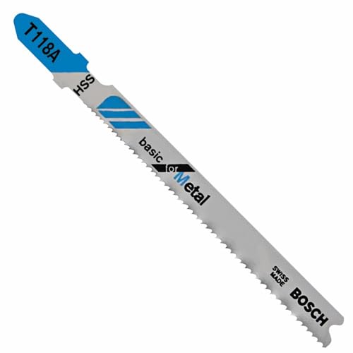 Lame scie sauteuse Bosch T118A100, 100 pack