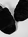 UGG womens Fluff Yeah Slide Slipper, Black, 7 US