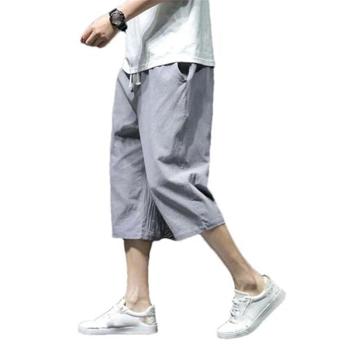 Short d'été décontracté style chinois en coton classique de qualité