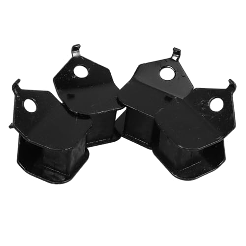Holibanna Engine Motor Shockproof Pad Set 4pcs Compact Isolator Pads for Generator Mount Vibration Isolator Mounts