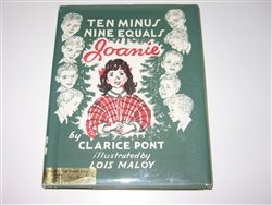 Hardcover Ten minus nine equals Joanie Book