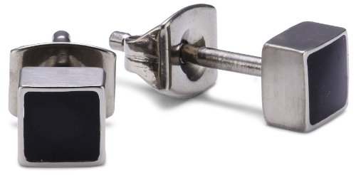 Preisvergleich Produktbild Boccia Damen-Ohrstecker Titan (Pr) Sat Kaltemail Schw. 0544-02