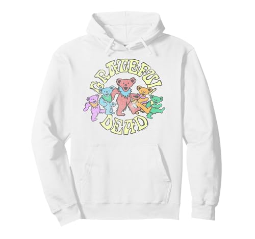 Grateful Dead Vintage Dancing Bears Band Pullover Hoodie