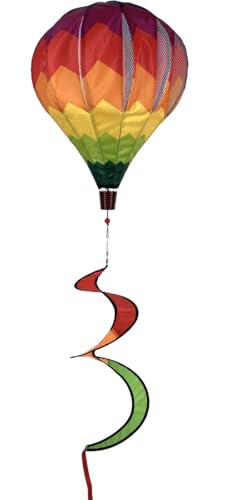 Chevron Rainbow Deluxe Hot Air Balloon Windsock Everyday Wind Twister Everyday 54 L Briarwood Lane