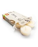 Hawaiian Sunrise Highly Scented Orange Tea Light Candles 6-Pack - Clean Tealights Collection