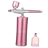 NUOBESTY Portable Handheld Airbrush Kit Oxygen Facial Device Airbrush Kit Nano Moisturizing Sprayer Beauty Sprayer