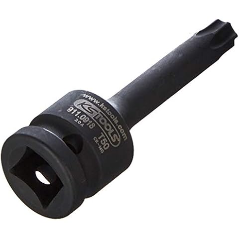 KS Tools 911.0918 1/2" Impact socket for TX screws, long, T50 Cover