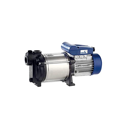 Pompe à eau KSB MultiEco35E 0,8 kW jusqu'à 4 m3/h monophasé 220V Bleu Acier,Fonte Utilitaire...