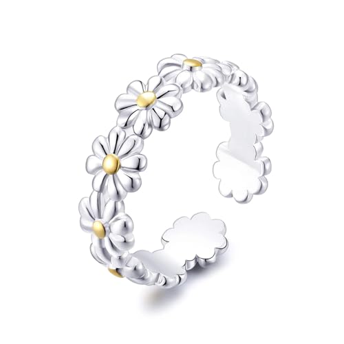 Philip Jones Adjustable Daisy Eternity Ring