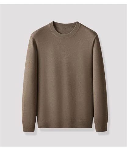 Men's Sweaters Long Sleeve Casual Round Neck Solid Color Loose Knit Pullovers2