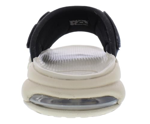 Nike Air More Uptempo Men's Slides (FJ2708-001, Black/Black/Clear/White)4