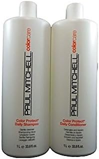 Paul Mitchell Color Protect Daily Shampoo and Conditioner Liter Duo 33.8 oz