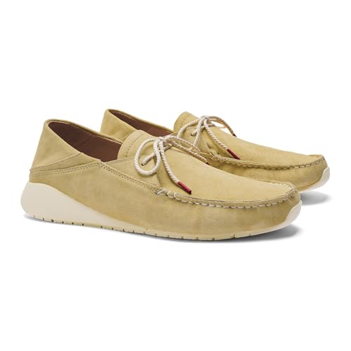 Image of OLUKAI Ka'a Driver Men's Loafers, Italian Suede Shoes, Premium Material & Contemporary Look, Comfortable Fit & All-Day Support