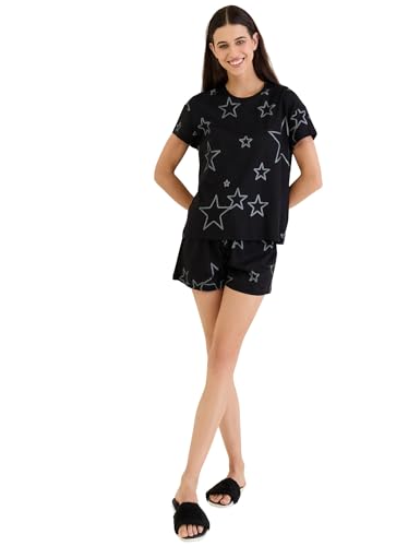 Ensemble de shorts imprimés Sweet Dreams pour femme pour des nuits douces
