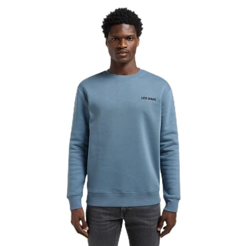 Lee Regular Core SWS Maillot de survêtement Homme sweat noir en coton