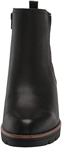 Naturalizer Womens Madalynn Gore Lug Sole Heeled Ankle Bootie | Image 1