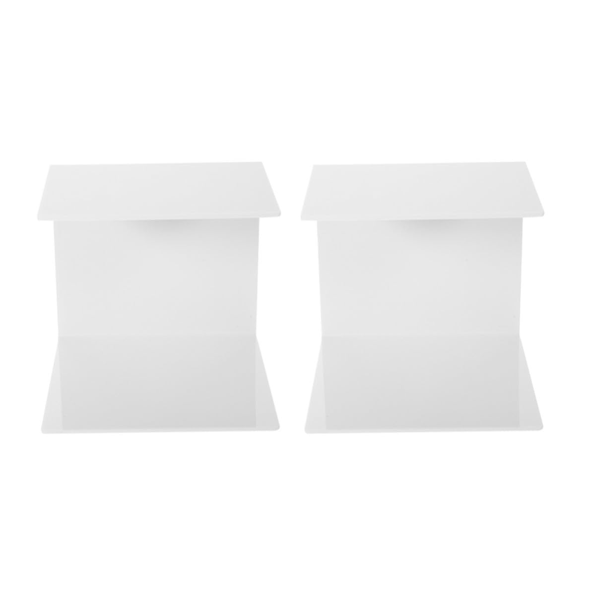 Operitacx 8 Pezzi Supporto per Extension Ciglia in Plastica Bianca, Stabile | Saloni di Bellezza, Design Ergonomico, Facile Manutenzione, Riduce Affaticamento di Braccia e Collo